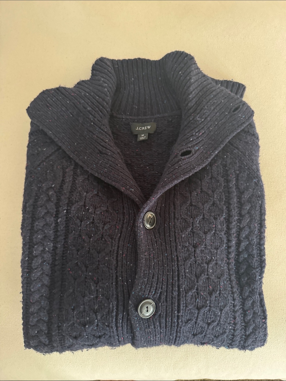 J. Crew button up cardigan donegal